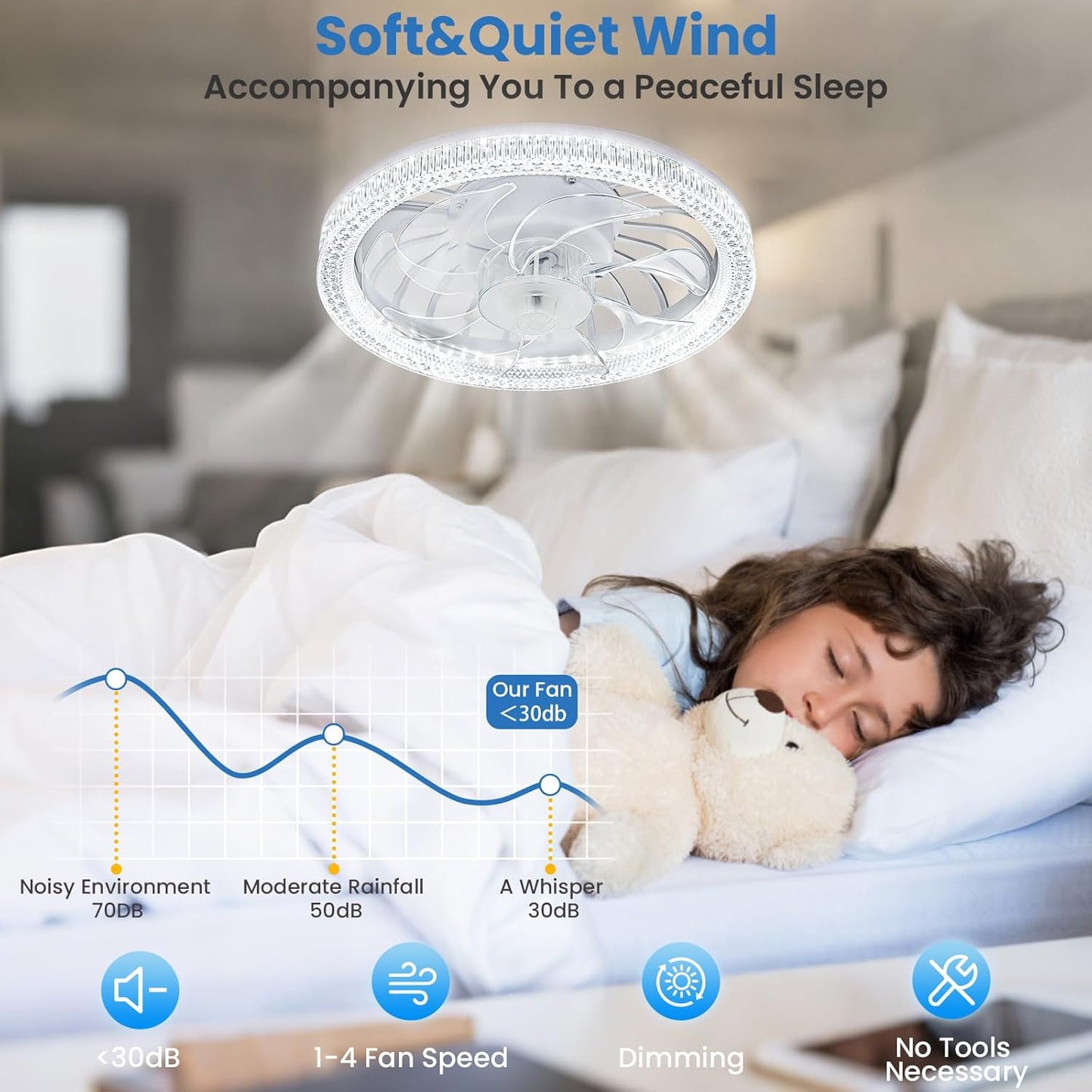 Lumifan Pro Ceiling Light Fan