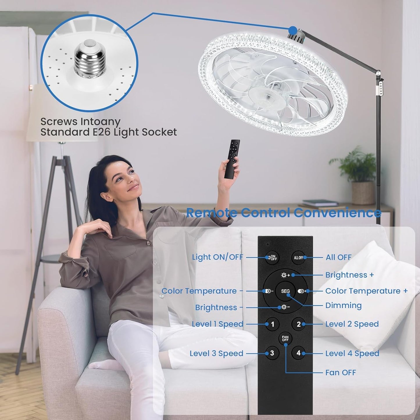 Lumifan Pro Ceiling Light Fan