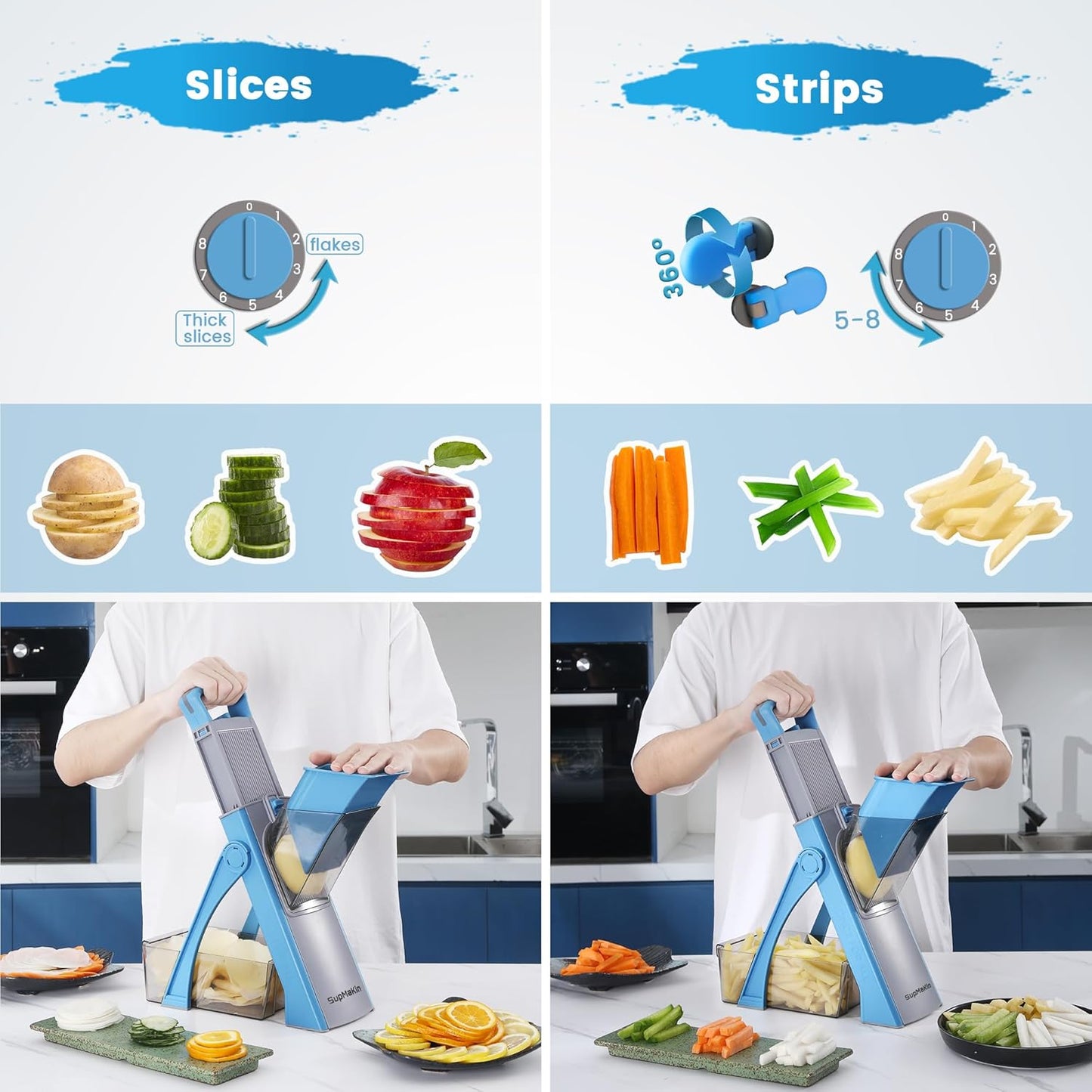 All In One Vegetable Slicer