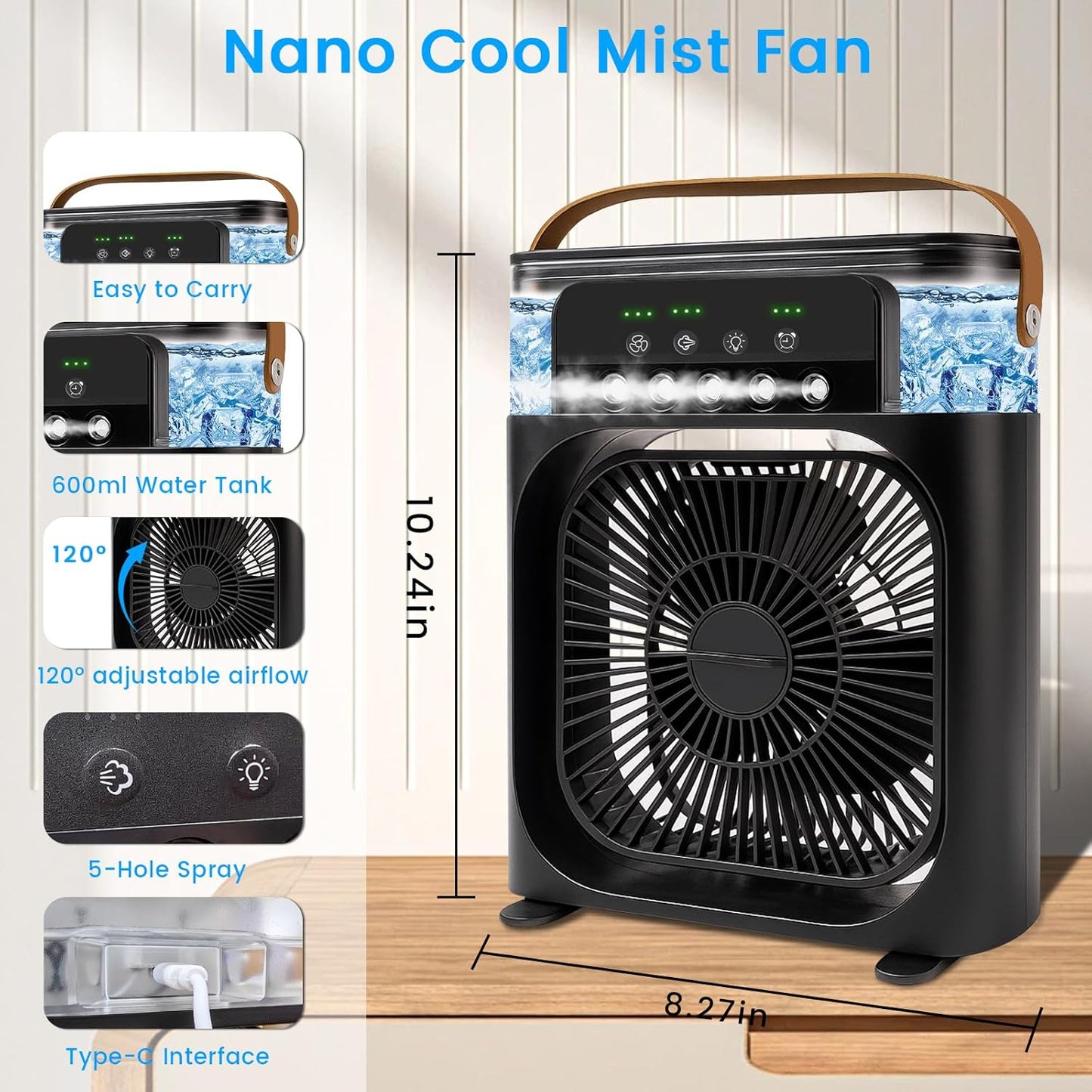 Portable Air Cooler Fan