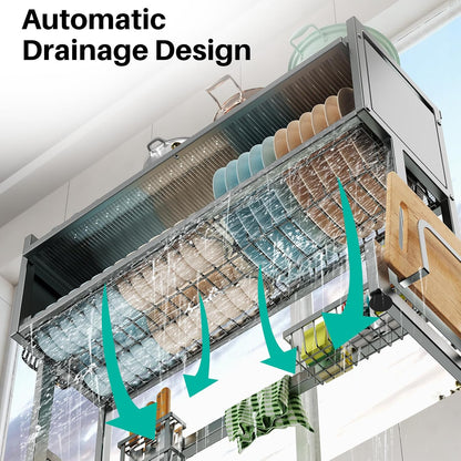 Over The Sink Dish Drying Rack