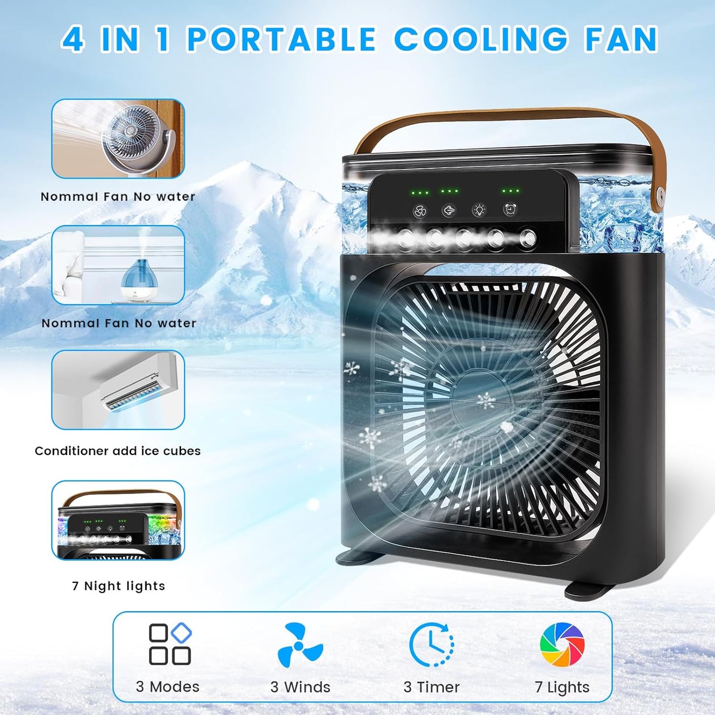 Portable Air Cooler Fan