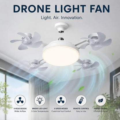 Drone Light Fan