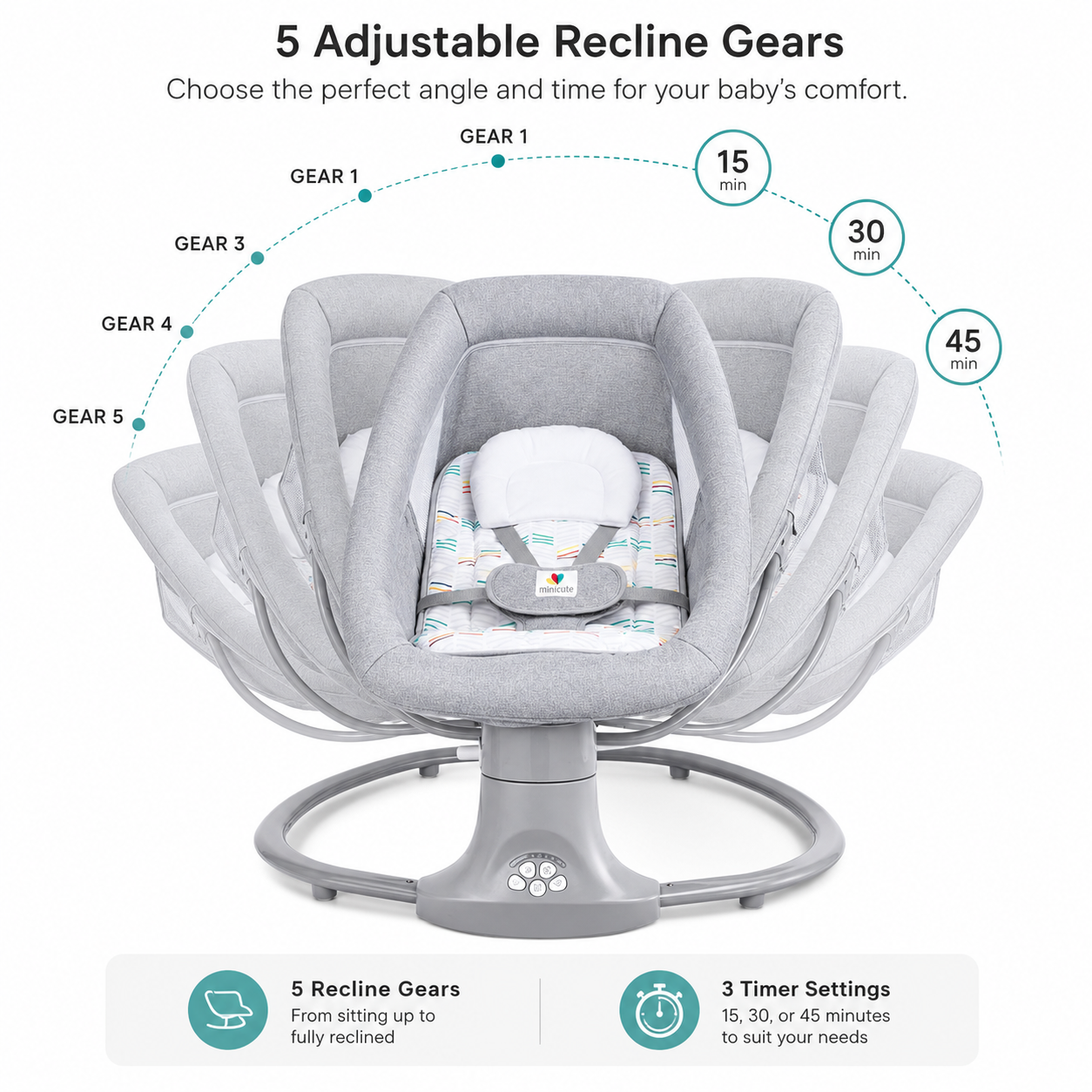 3 in 1 Deluxe Baby Bassinet