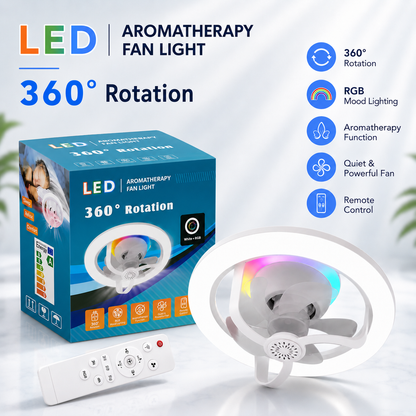 Lumifan - Aromatherapy Light Fan