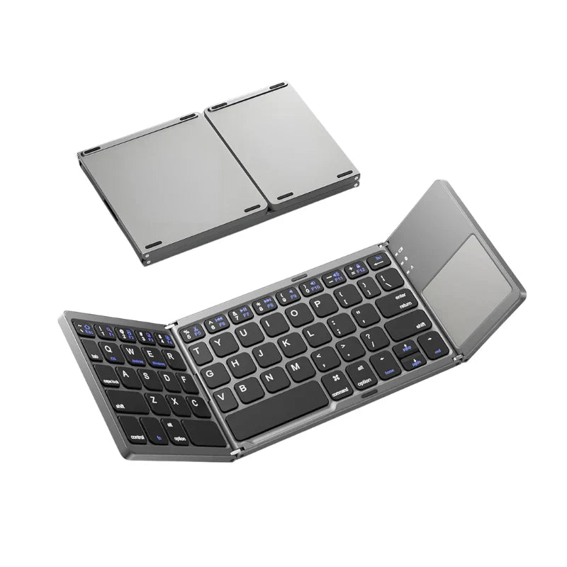 Keyfold Pro | Portable Foldable Bluetooth Keyboard with Touchpad