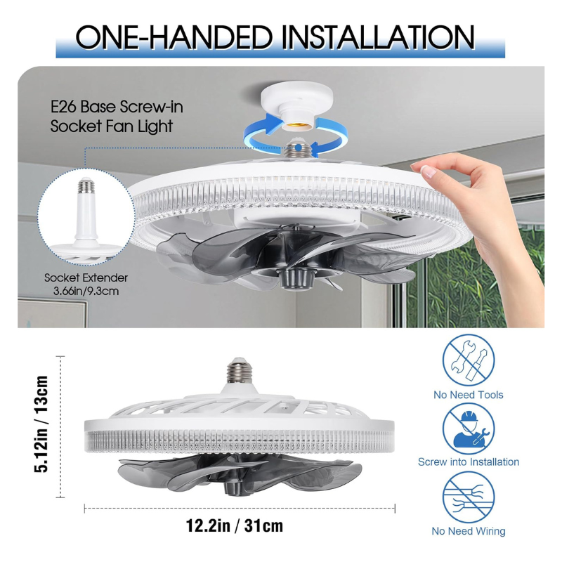 Lumifan Pro 2 Ceiling Light Fan