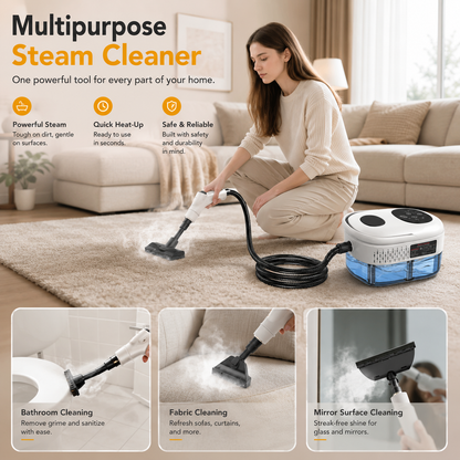 PureSteam Pro - Handheld Steam Cleaner