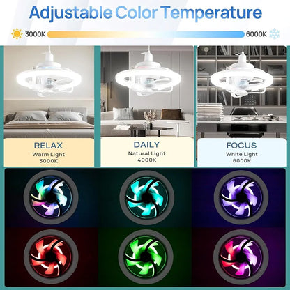 Lumifan - Aromatherapy Light Fan